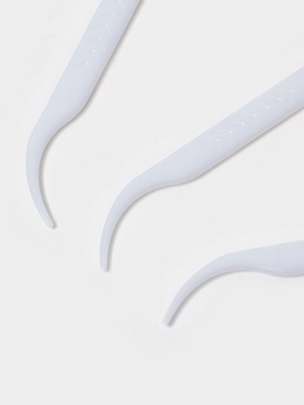 Зубочистки с зубной нитью Доляна, набор 50 шт., пластик, шелковина, белые Зубочистки с зубной нитью Доляна, набор 50 шт., пластик, шелковина, белые