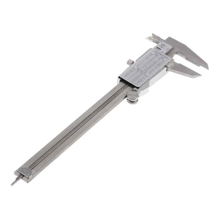 Штангенциркуль электронный ТУНДРА ПРОФИ, металлический, с глубиномером, 150 мм Штангенциркуль электронный ТУНДРА ПРОФИ, металлический, с глубиномером, 150 мм