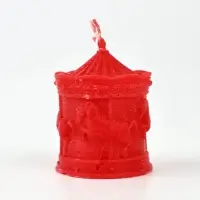 Свеча интерьерная «Карусель», 5×5×6.7 см