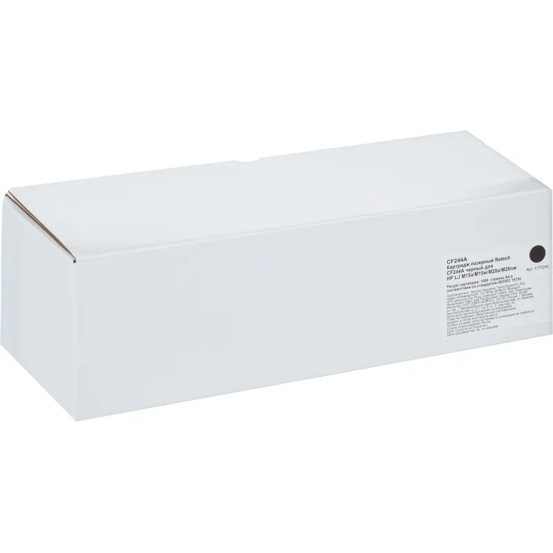 Картридж лазерный 44A Retech CF244A чер. для HP LJ M15a/M15w/M28a/M28nw