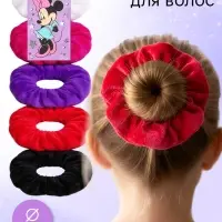 Резинка для волос 9 см, Минни Маус МИКС