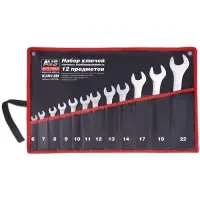 Набор ключей гаечных комбинированных в сумке (6-22 мм) (12 предметов) AVS K3N12M