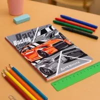 Дневник школьный для 1-11 классов, &laquo;Тачка RACING&raquo;, твёрдая обложка 7БЦ, глянцевая ламинация, 40 листов