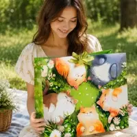 Пакет подарочный Happy birtday, XL, 49&times;40&times;19 см