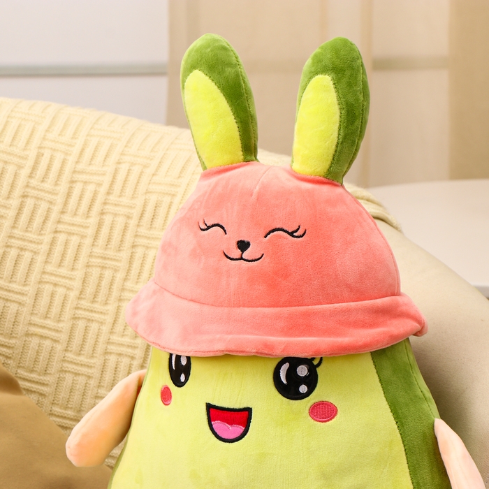 Мягкая игрушка «Авокадо», в шляпке, 55 см Мягкая игрушка «Авокадо», в шляпке, 55 см