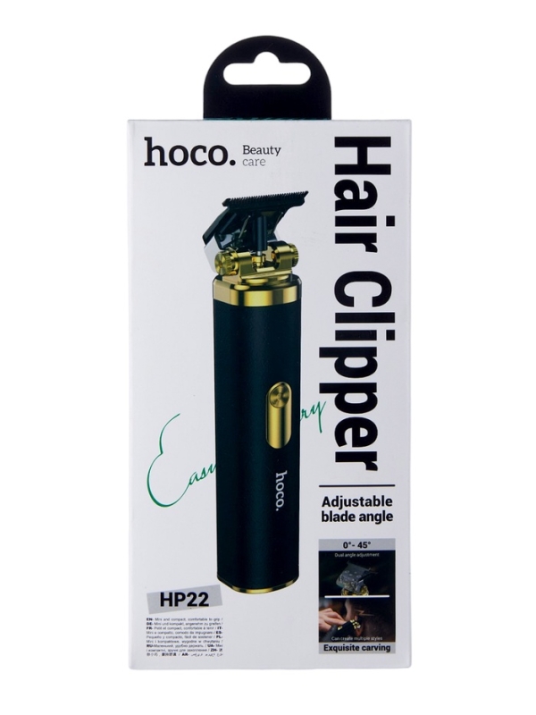 Машинка для волос Hoco HP22, черная Машинка для волос Hoco HP22, черная