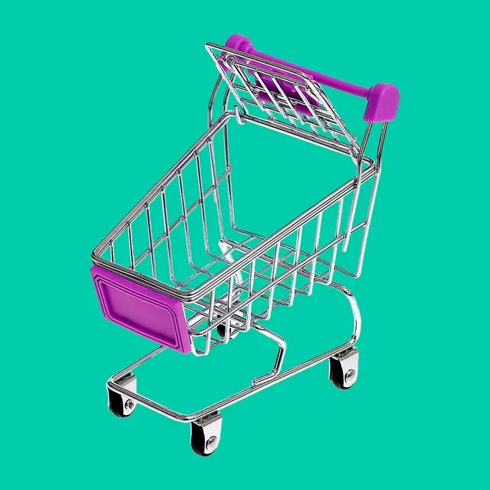 Тележка для покупок &laquo;Мини&raquo;, цвета МИКС