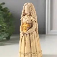 Фигурка гипс &laquo;Берегиня Хранительница времени&raquo;, 13.5&times;5&times;5.5 см, слоновая кость