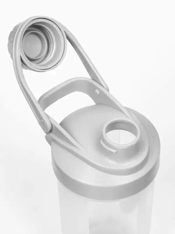 Шейкер спортивный для коктейлей, спортивного питания, 500 мл, Power, 18.5&times;11 см, серый