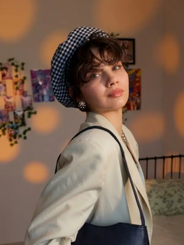 Серьги &laquo;Бусина. Шар в точку&raquo;, d=2 см, коричневые