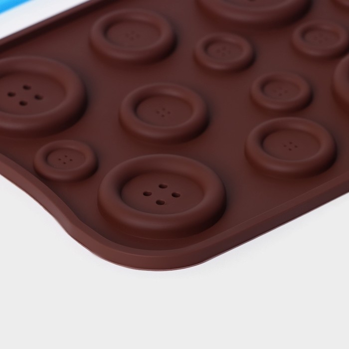 Набор форм для шоколада Доляна, 3 шт, силикон, 21×12 см, цвет МИКС Набор форм для шоколада Доляна, 3 шт, силикон, 21×12 см, цвет МИКС