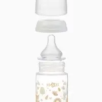 Бутылочка для кормления M&B, ШГ &Oslash;50 мм, +0мес., 180 мл.