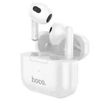 Наушники беспроводные Hoco EW30, TWS, вкладыши, Bluetooth 5.3, 30/300 мАч, белые