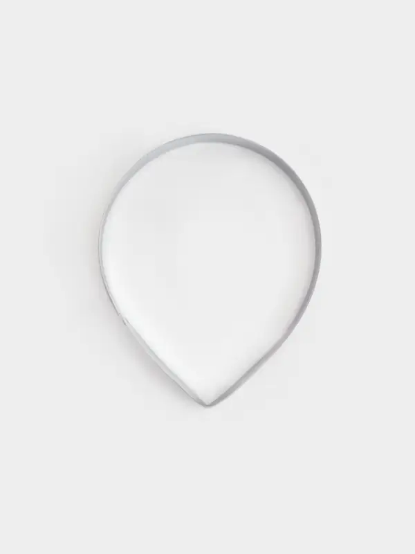 Формы для печенья Доляна &laquo;Лепестки розы&raquo;, набор 4 шт., нержавеющая сталь, серебристые