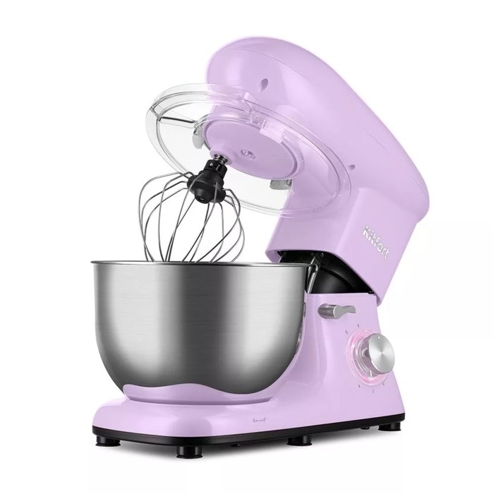 Миксер Kitfort КТ-3433-3, планетарный, 1400 Вт, 5.5 л, 6 скоростей, розовый Миксер Kitfort КТ-3433-3, планетарный, 1400 Вт, 5.5 л, 6 скоростей, розовый