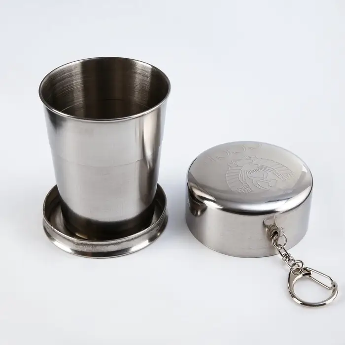 Складной стакан с карабином &laquo;СССР&raquo;, 150 мл