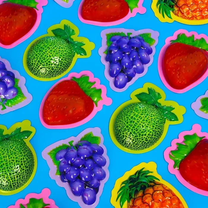 Драже Драже "Прикольные фрукты"с хрустящей начинкой сахарное ассорти, 12г.