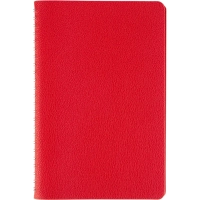 Ежедневник недатированный А5 ALBA красный, 136л 3-783/05