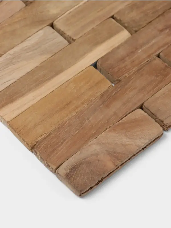 Коврик из тикового дерева, 30&times;20&times;0.7 см