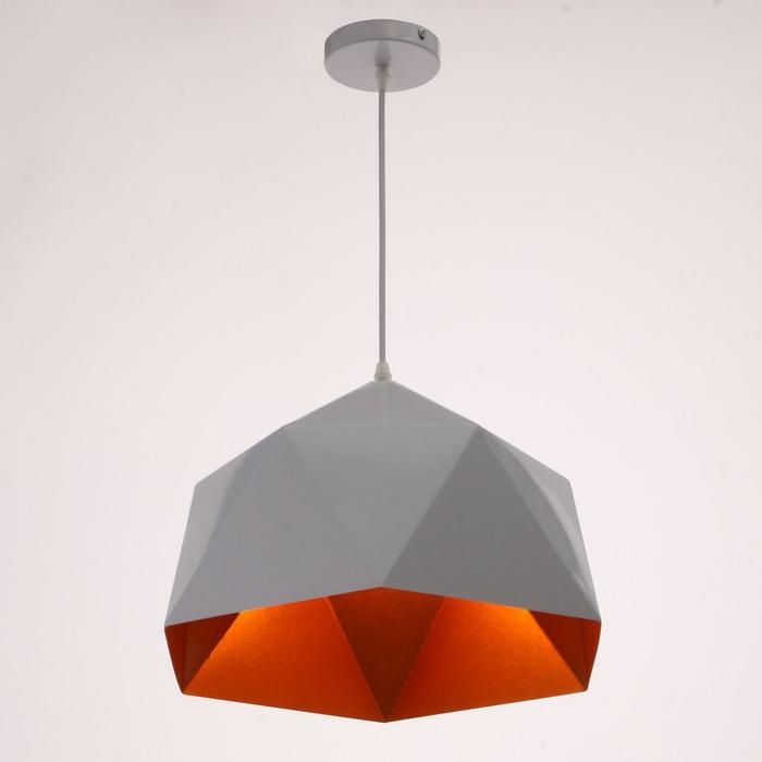 Светильник BayerLux Светильник BayerLux "Антер" E27 40Вт белый-золото 32х32х23-123 см