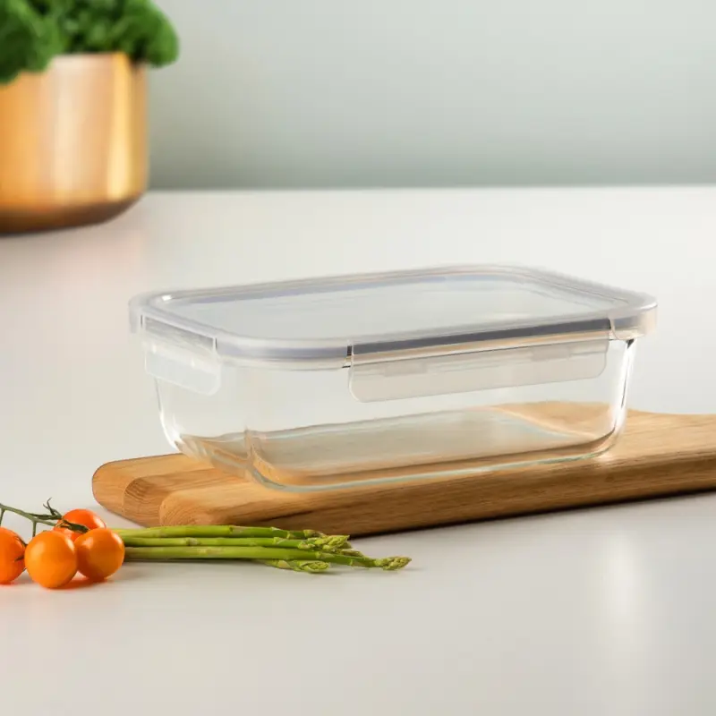 VETTA Контейнер для продуктов на защелках 1500мл, жаропроч.стекло