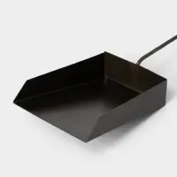 Совок для золы Доляна &laquo;Большой&raquo;, 20&times;20 см, длина 60 см, цвет МИКС