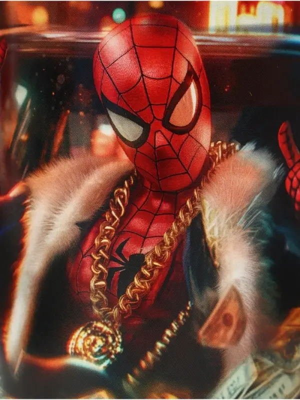 Копилка металлическая, 9.5 см×7.5 см×7.5 см, Человек-паук Копилка металлическая, 9.5 см×7.5 см×7.5 см, Человек-паук