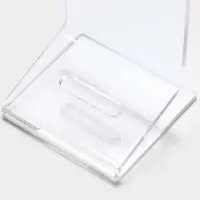 Подставка под серьги и кольцо, 4&times;4&times;6.5 см, оргстекло 1.5 мм, прозрачная