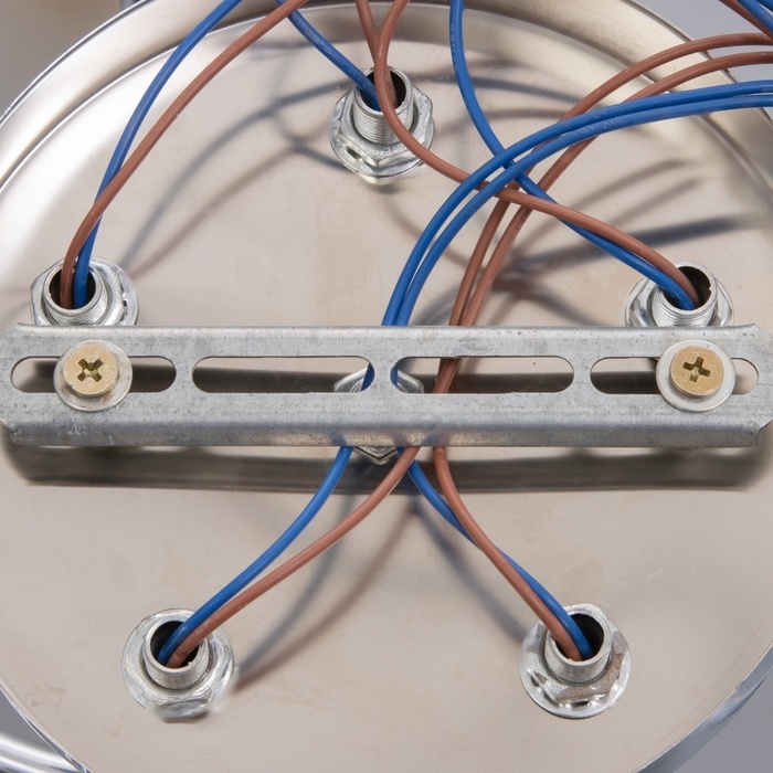 Люстра Люстра "Гита" бп 5х40Вт Е27 Хром МОДЕЛЬ: 2800104