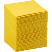 Салфетки бумажные 2 сл. 24х24 желтые 250 шт./уп