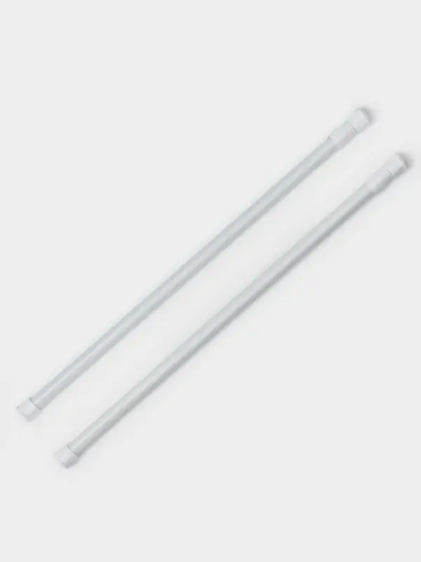 Набор карнизов универсальных, 40-65 см, белый