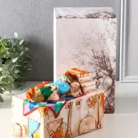 Копилка для денег «Печка», гипс, 14.5×20×12 см
