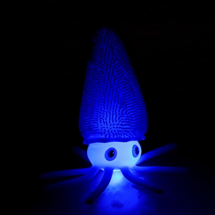 Ёжка «Кальмар» световой, цвета МИКС Ёжка «Кальмар» световой, цвета МИКС