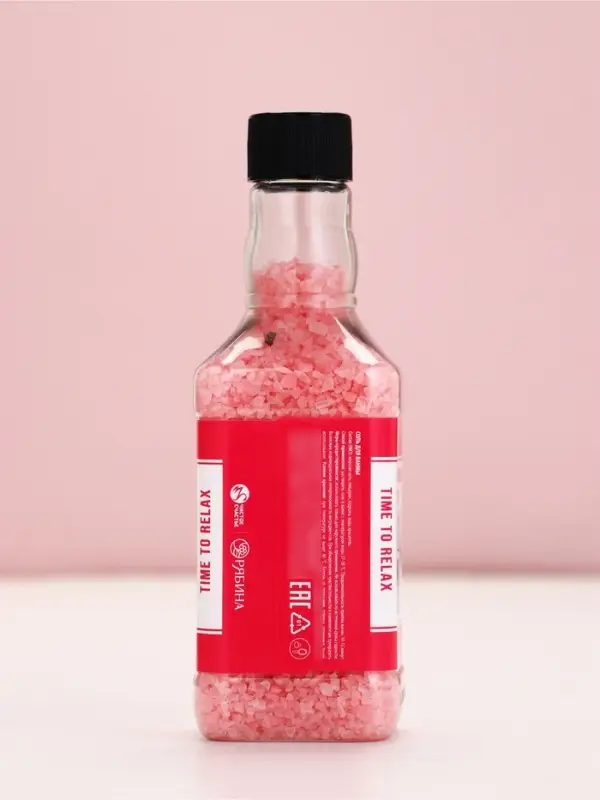 Подарочный набор косметики GRL BOSS, гель для душа виски 250 мл и соль для ванны 300 г, Чистое счастье