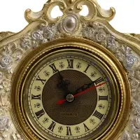 Часы настольные интерьерные каминные, 21&times;19&times;6.5 см, d=7 см