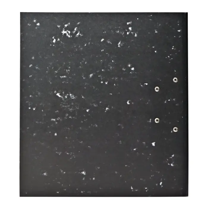 Папка - регистратор 50 мм, А4, эконом мрамор, черная, МИКС