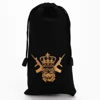 Стопки в чехле &laquo;Король&raquo;: нержавеющая сталь, набор 3 шт.&times;30 мл