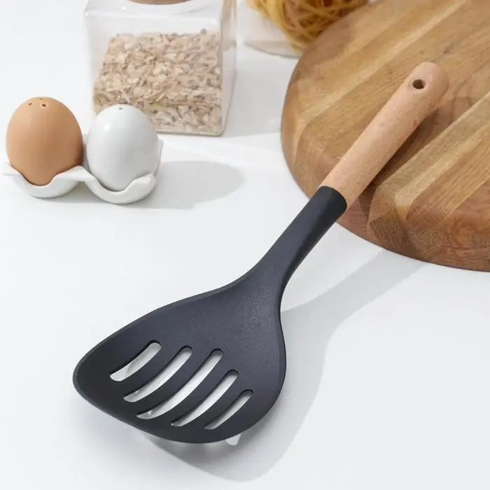 Шумовка Доляна Margo, 30 см, цвет чёрный Шумовка Доляна Margo, 30 см, цвет чёрный