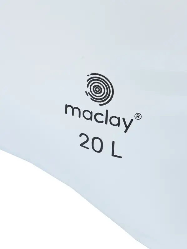 Канистра для туриста maclay, 20 л, 28&times;28&times;24 см, ПВХ, белая