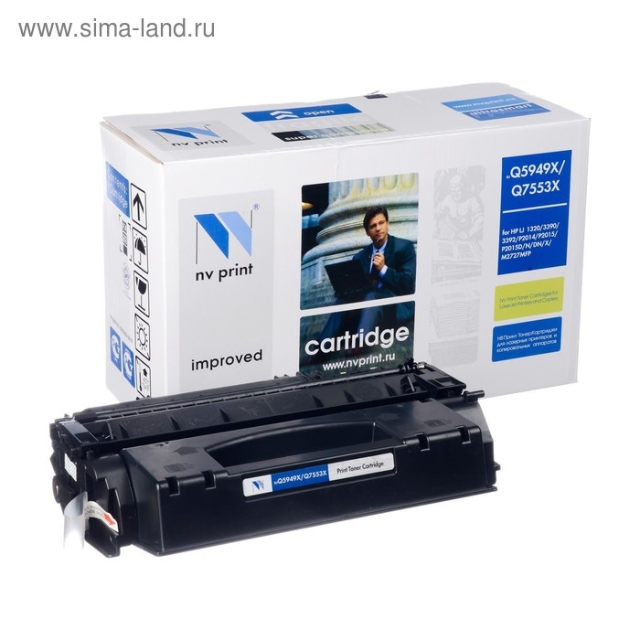 Картридж NV PRINT Q5949X/Q7553X для HP LaserJet 1320/3390/3392/P2014/P2015/M2727 (7000k) Картридж NV PRINT Q5949X/Q7553X для HP LaserJet 1320/3390/3392/P2014/P2015/M2727 (7000k)