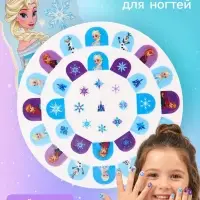 Наклейки для ногтей детские, &laquo;Снежная принцесса&raquo;