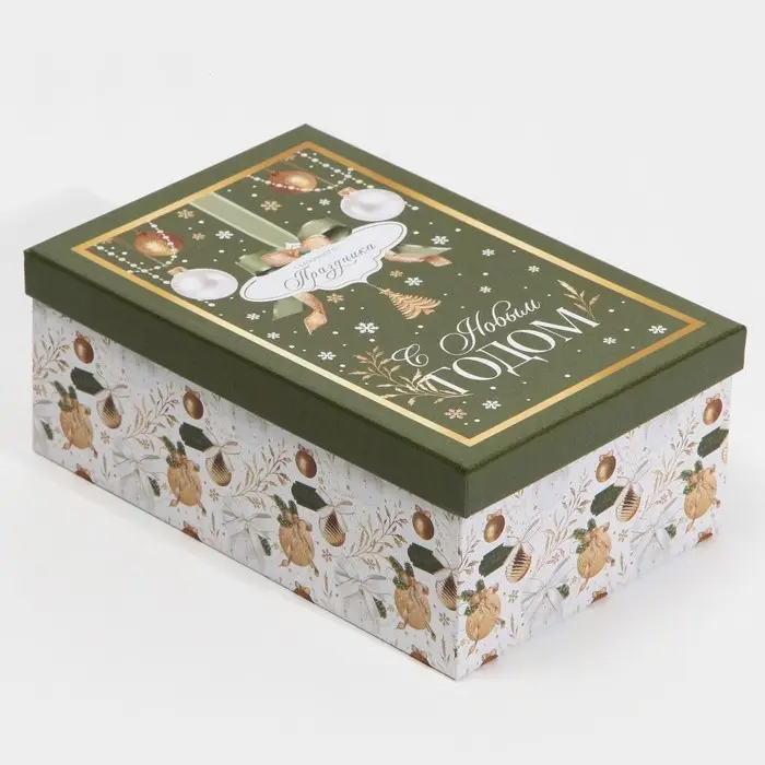 Набор подарочных коробок 6 в 1 «Новогодний подарок», 20 х 12.5 х 7.5 ‒ 32.5 х 20 х 12.5 см, Новый год Набор подарочных коробок 6 в 1 «Новогодний подарок», 20 х 12.5 х 7.5 ‒ 32.5 х 20 х 12.5 см, Новый год