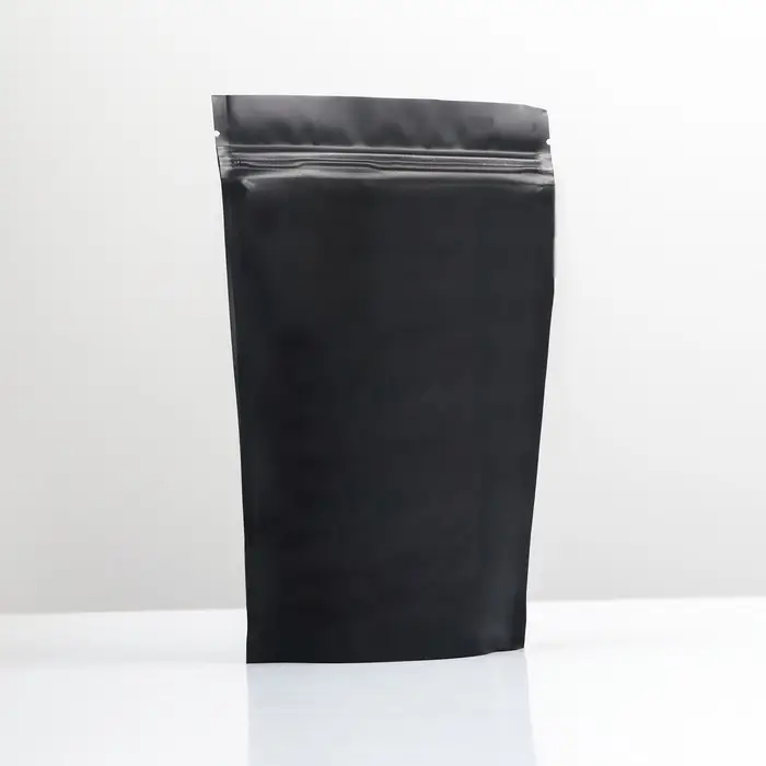 Пакет дой - пак, матовый, чёрный, 14&times;20&times;4 см