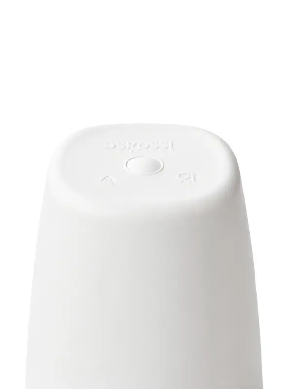 Стакан для зубных щёток Aqua, пластик, белый