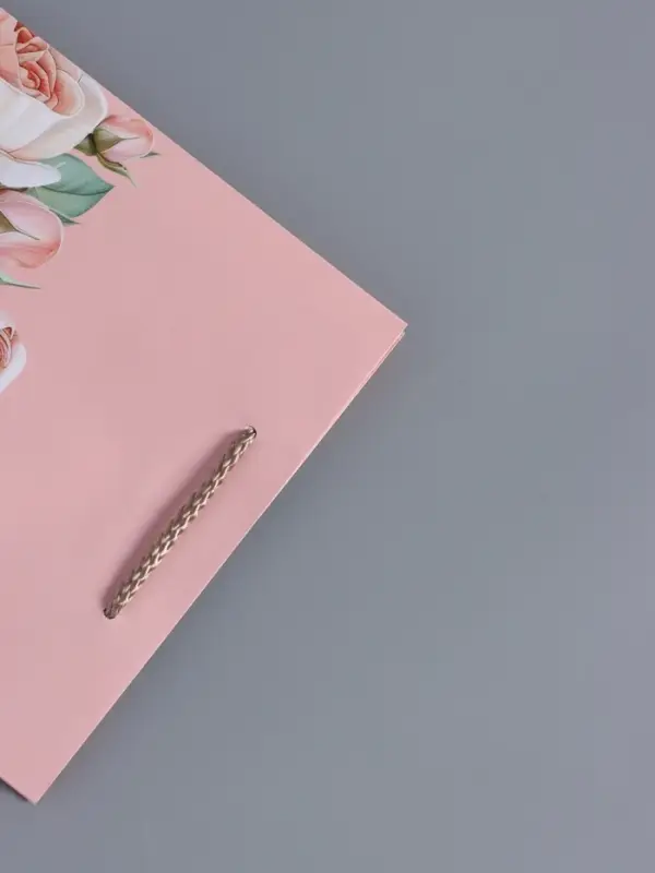 Пакет подарочный ламинированный "Улыбайся" 18 х 22,3 х 10 см