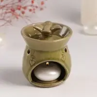Аромалампа для эфирных масел &laquo;Птички на ветке&raquo;, керамика, 7.5&times;7.5&times;9.8 см