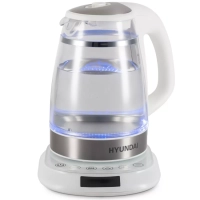 Чайник HYK-G5507 1.7л. 2200Вт белый