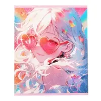 Набор тетрадей, 48 листов в клетку, Calligrata &laquo;В розовых очках&raquo;, серые листы, 5 штук