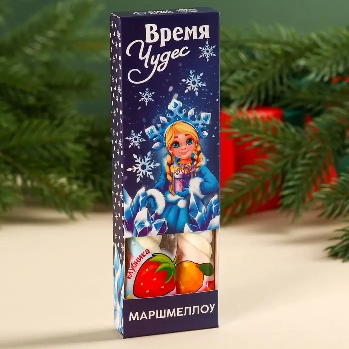 Маршмеллоу-стик «Время чудес», вкус: клубника и манго, 10 г ( 2 шт. х 5 г). Маршмеллоу-стик «Время чудес», вкус: клубника и манго, 10 г ( 2 шт. х 5 г).