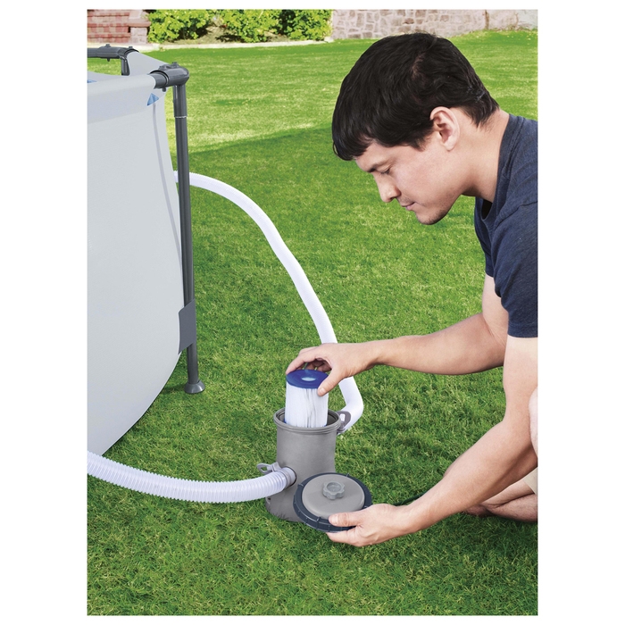 Фильтр-насос для бассейнов, с картриджем «I», 1 249 л/ч, 58381 Bestway Фильтр-насос для бассейнов, с картриджем «I», 1 249 л/ч, 58381 Bestway